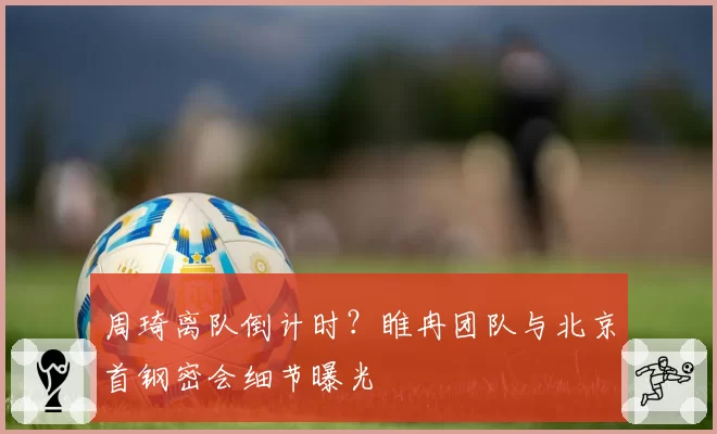 周琦离队倒计时？睢冉团队与北京首钢密会细节曝光